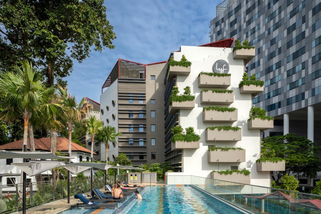 BIM建筑|lyf 纬壹科技城共享公寓 / WOHA