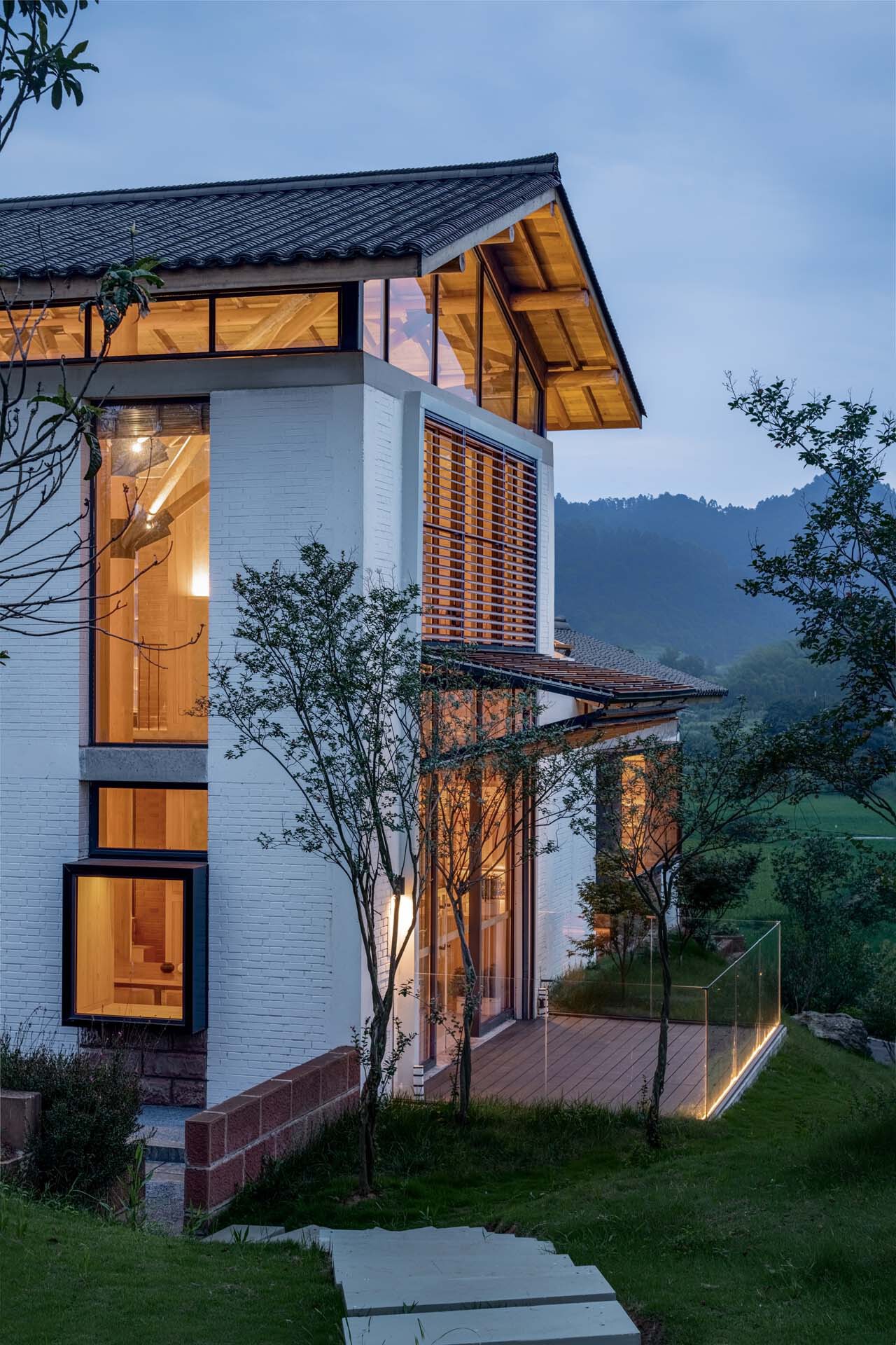 BIM建筑|安石乡村书局 / 锋茂建筑