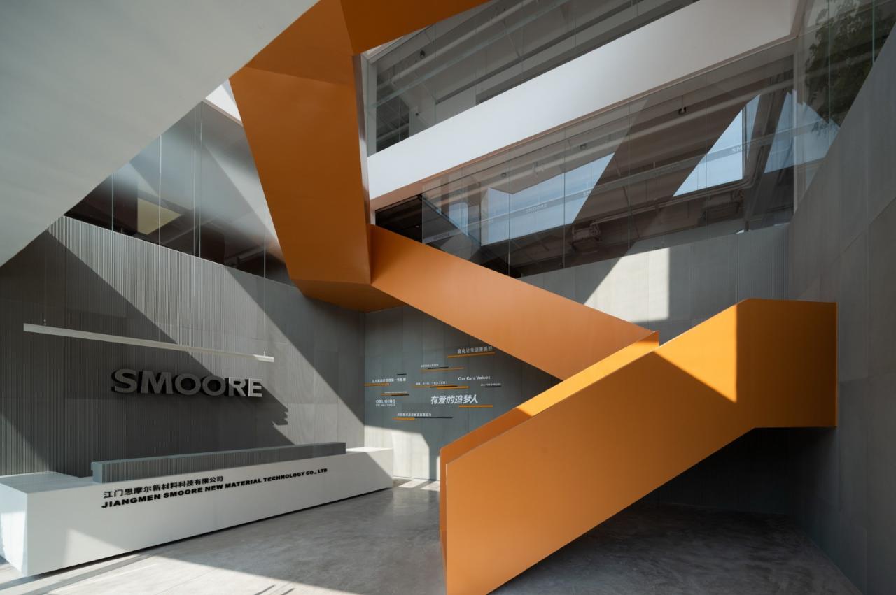 BIM建筑|SMOORE江门工业园改造 / 厘米制造