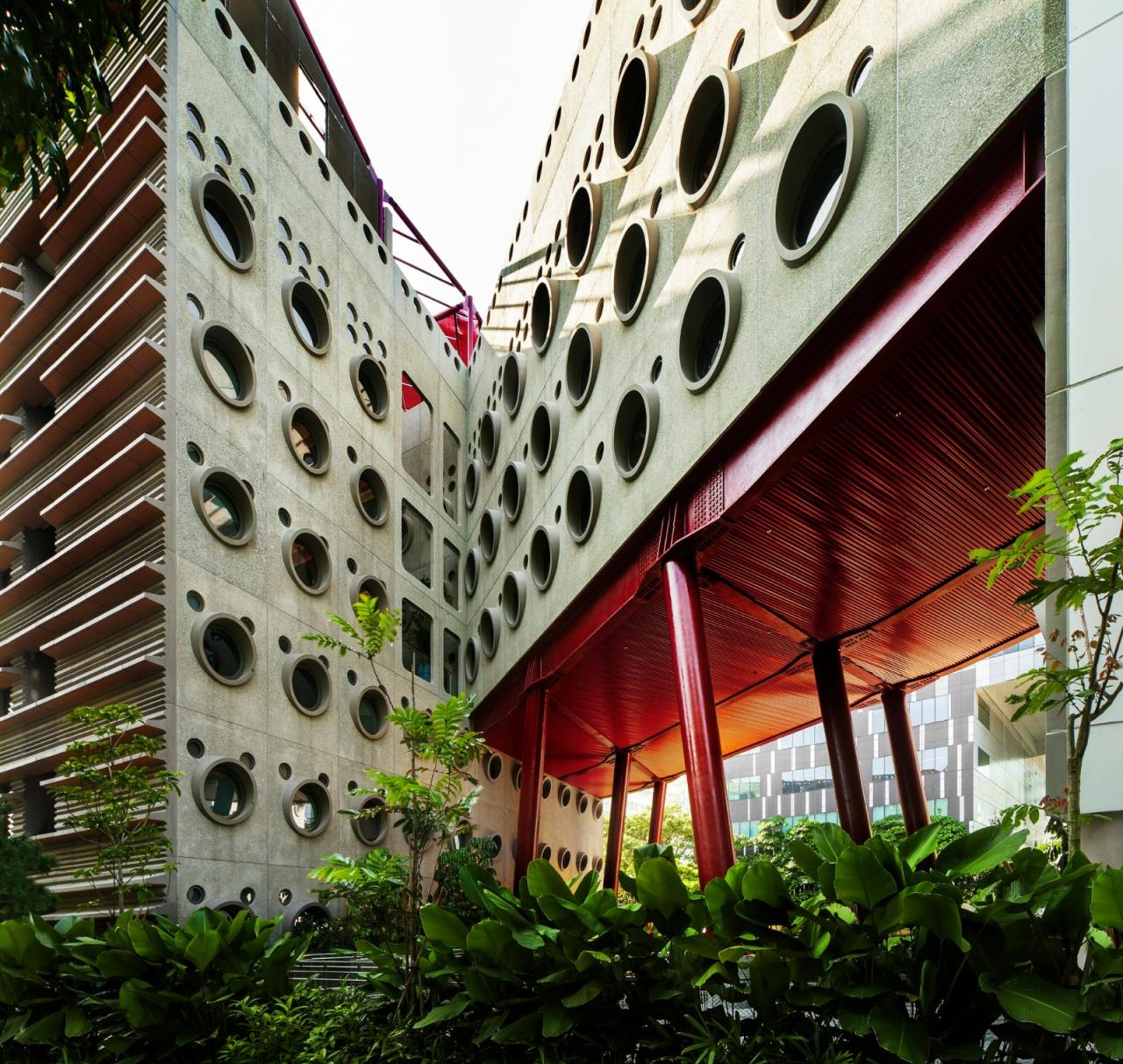 BIM建筑|lyf 纬壹科技城共享公寓 / WOHA