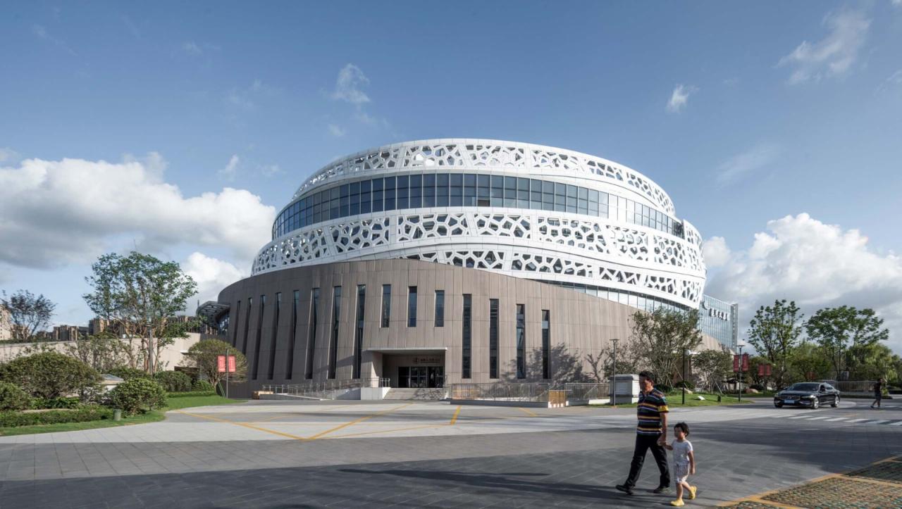 BIM建筑|杭州运河中央公园（二期）/ 浙江省建筑设计研究院