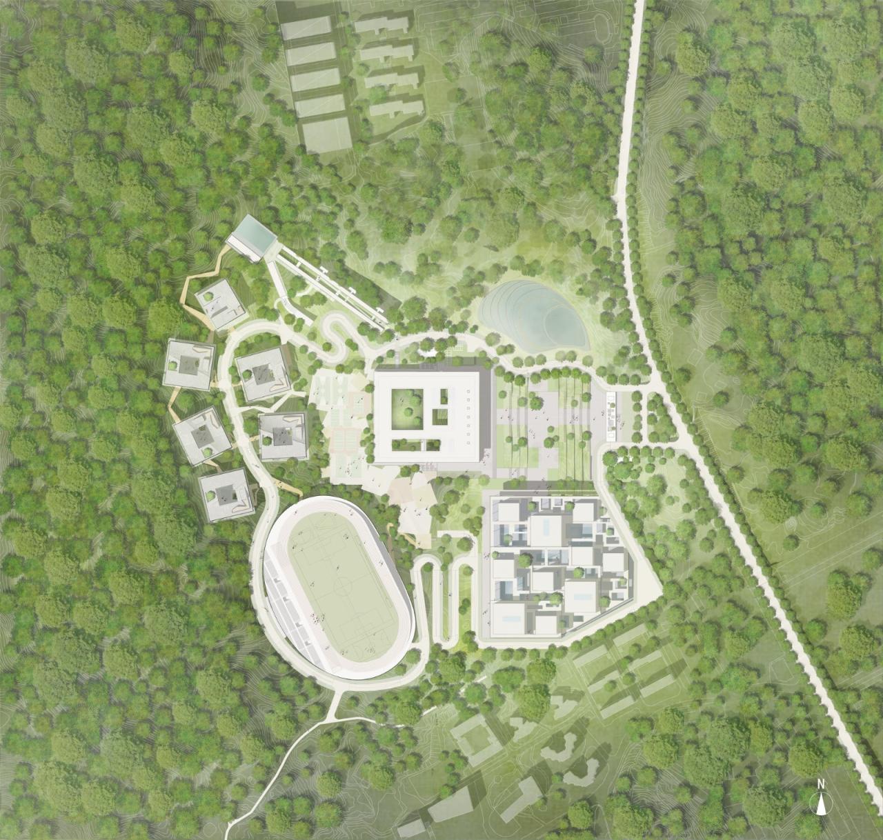 BIM建筑|汕头幼师职业教育学校 / 立木设计