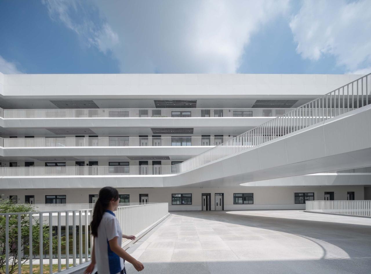 BIM建筑|深圳市红山中学 / 华阳国际设计