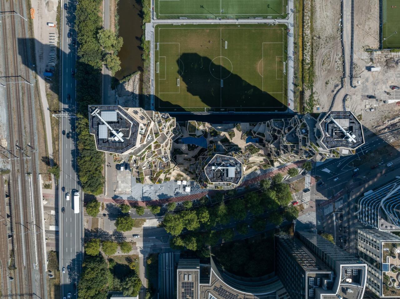 BIM建筑|“山谷”塔楼群 / MVRDV