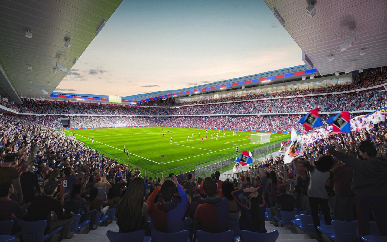 BIM建筑|重塑瑞士巴塞尔足球俱乐部体育场 / 赫尔佐格&德梅隆