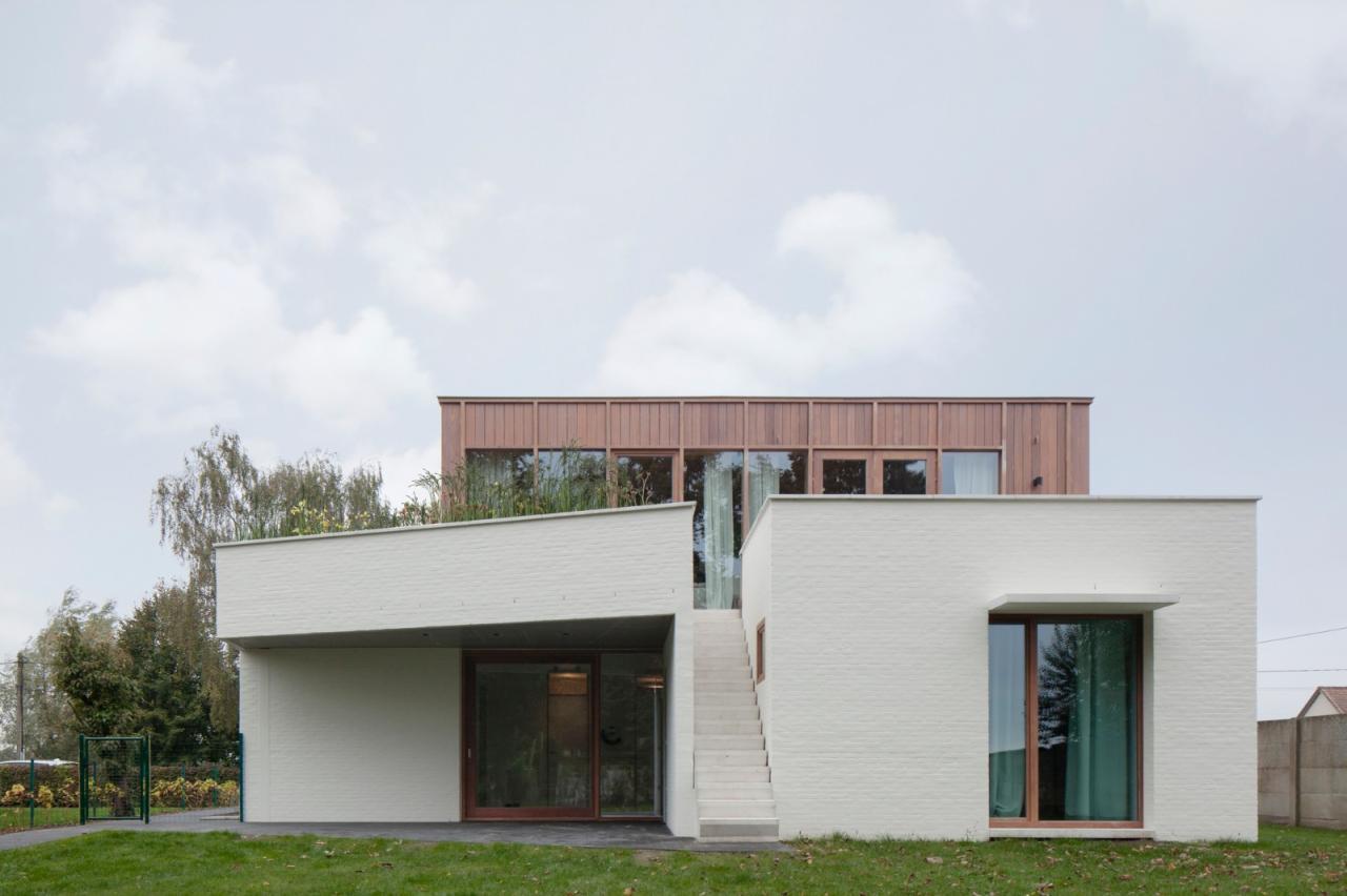 BIM建筑|HEIDE住宅 / Luchtschip Architectuur + Architectuuratelier Vos