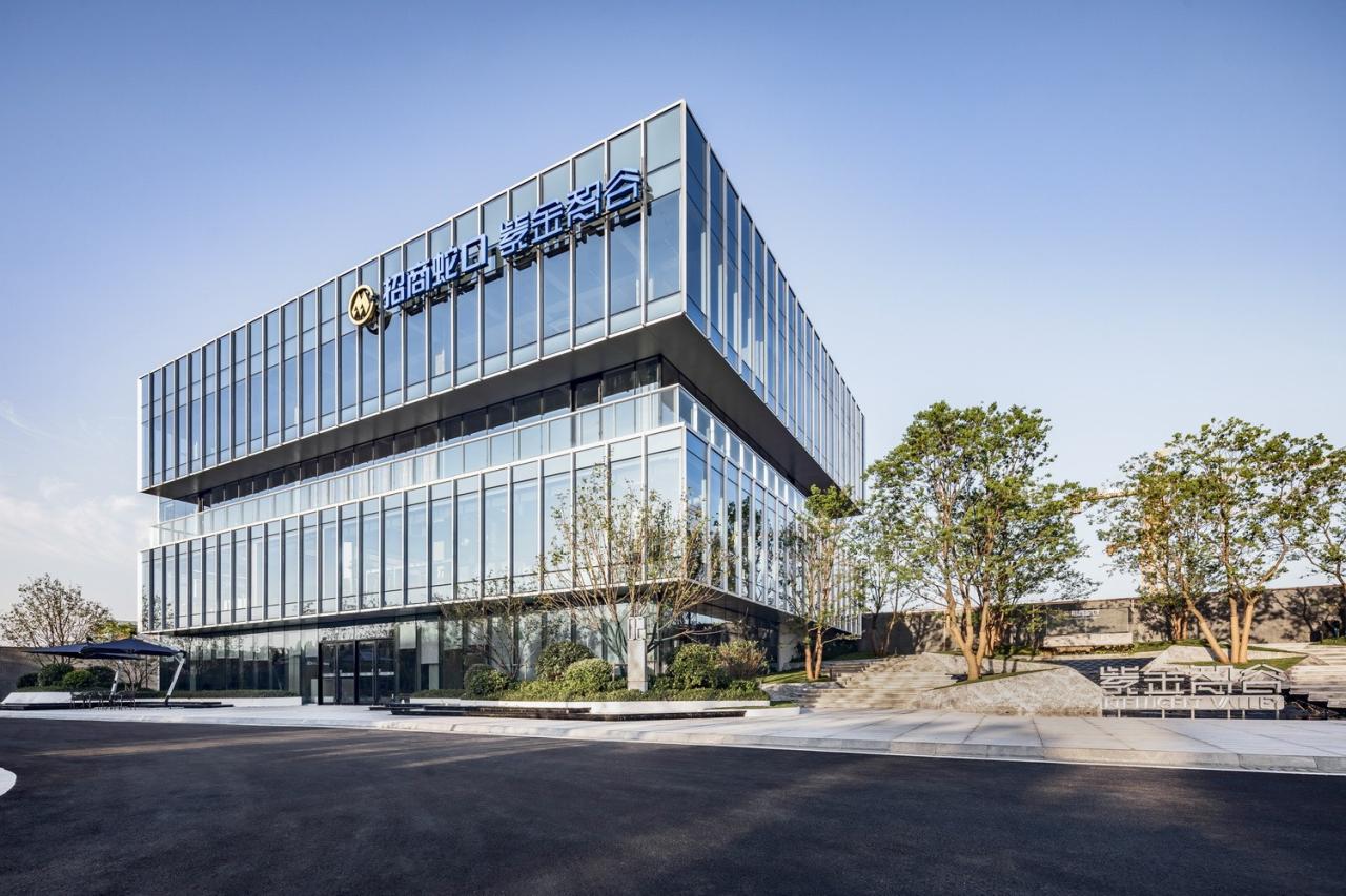 BIM建筑|南京紫金山麓首个AI人工智能产业载体 / 三益中国