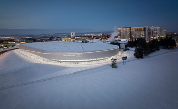 BIM建筑|莱梅工作室完成北美最大室内滑冰场