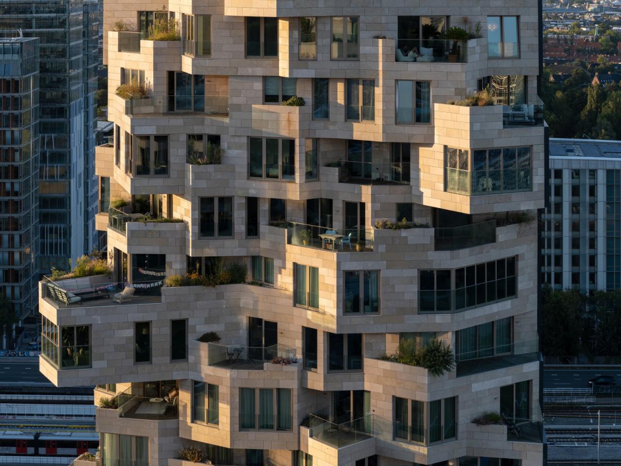 BIM建筑|“山谷”塔楼群 / MVRDV