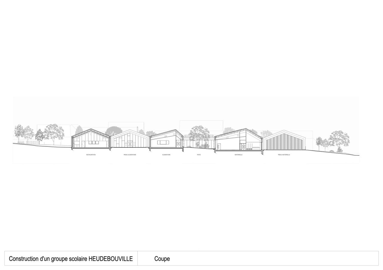 BIM建筑|Les Coteaux Fleuris 学校 / HEMAA Architectes + Hesters Oyon