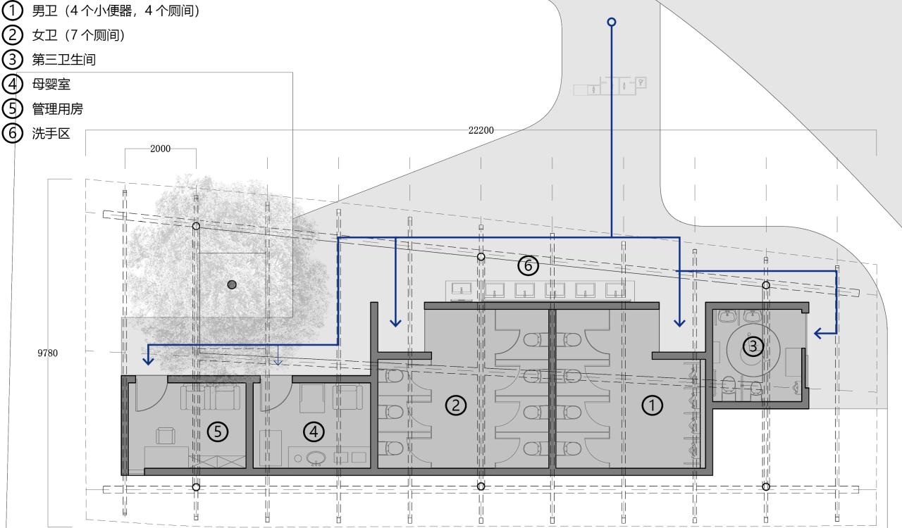 BIM建筑|厕所革命：一件关键的小事 / 繁星建筑工作室