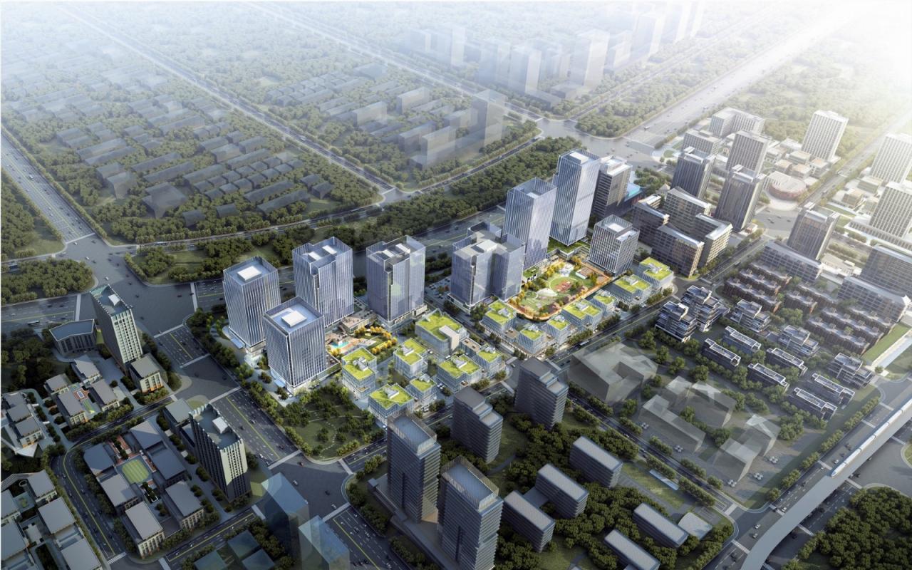 BIM建筑|现代生态复合城市综合体 / UA尤安设计