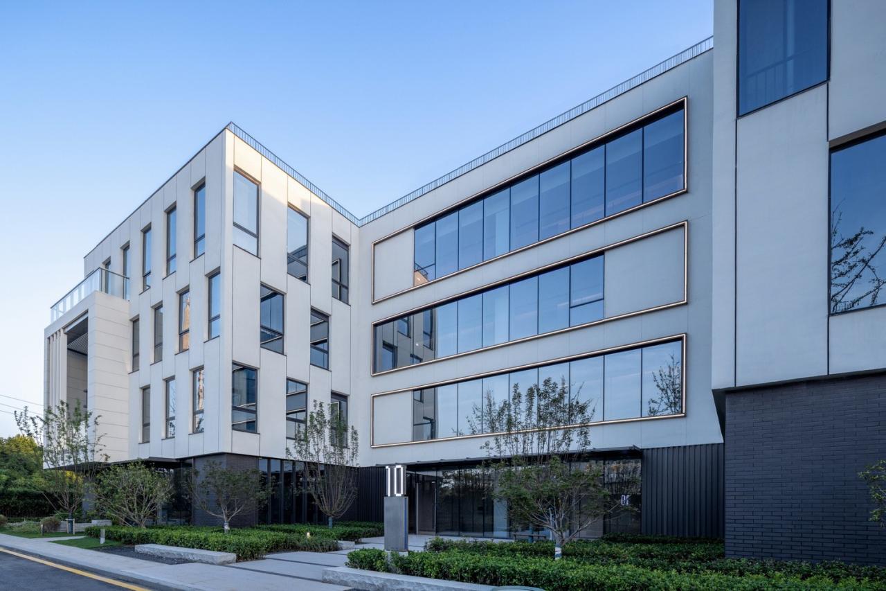 BIM建筑|南京紫金山麓首个AI人工智能产业载体 / 三益中国