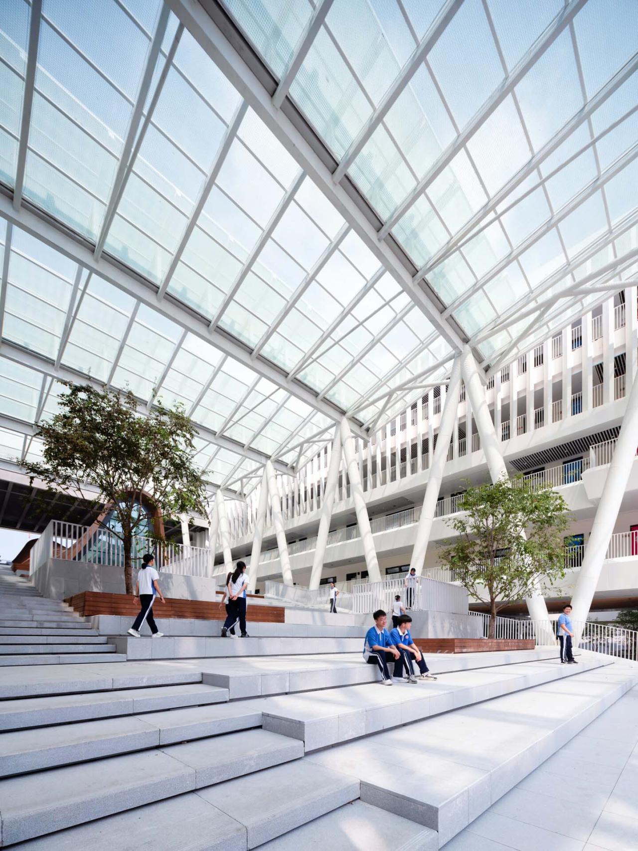 BIM建筑|深圳市红山中学 / 华阳国际设计