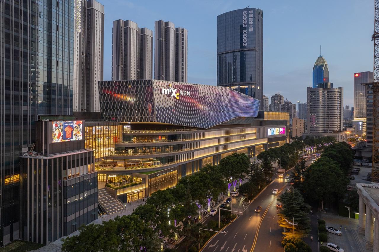 BIM建筑|武汉万象城：“水晶之冠”，光之“万象”/ GD大观国际