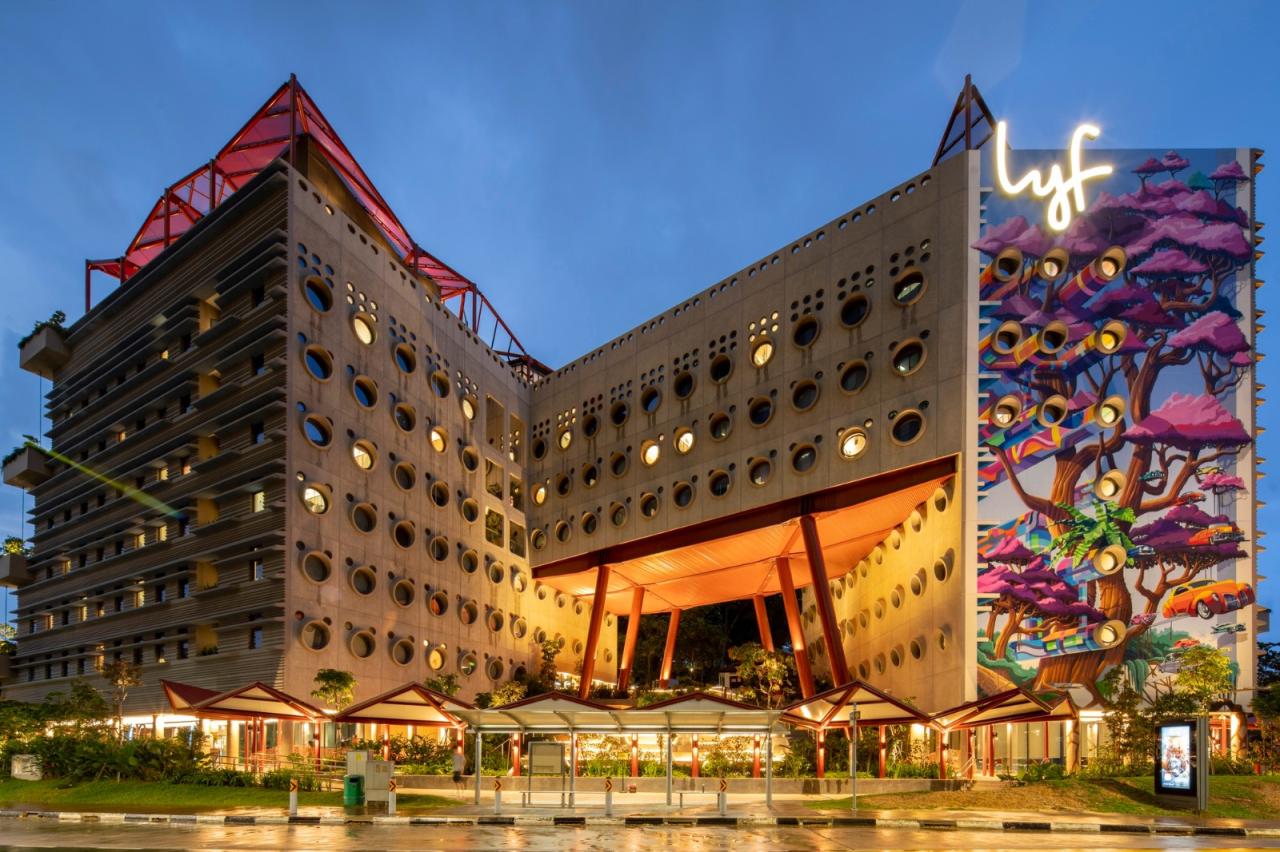 BIM建筑|lyf 纬壹科技城共享公寓 / WOHA