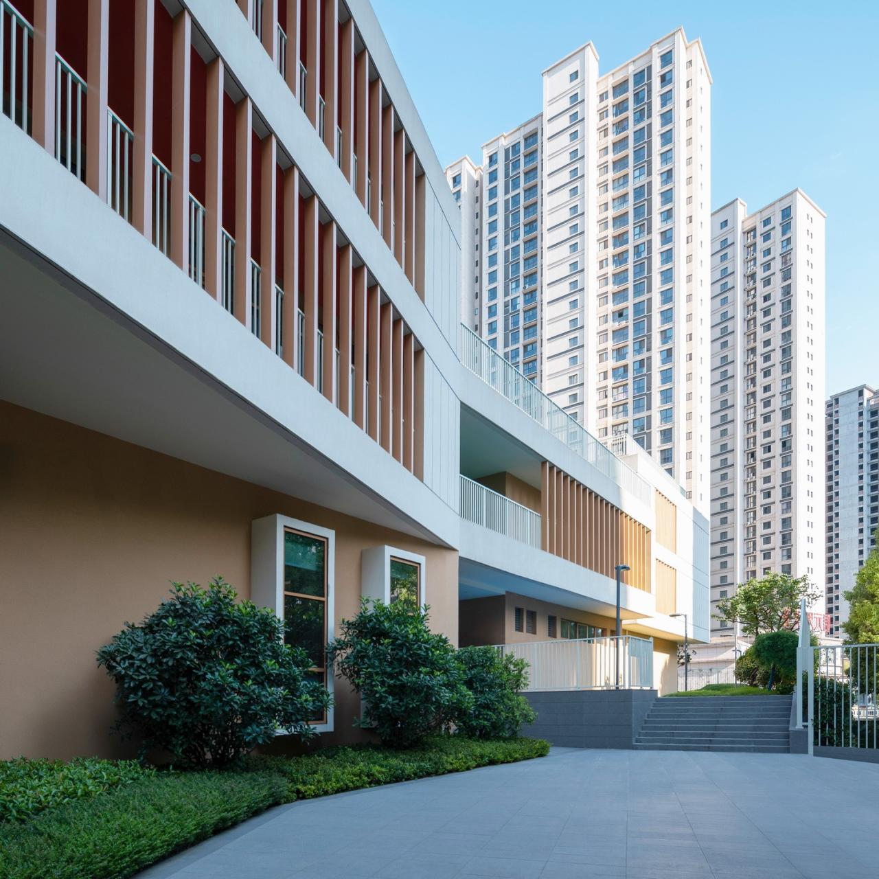 BIM建筑|这可能是小城幼儿园的天花板了：陕西安康高新第五幼儿园 / UUA建筑师事务所