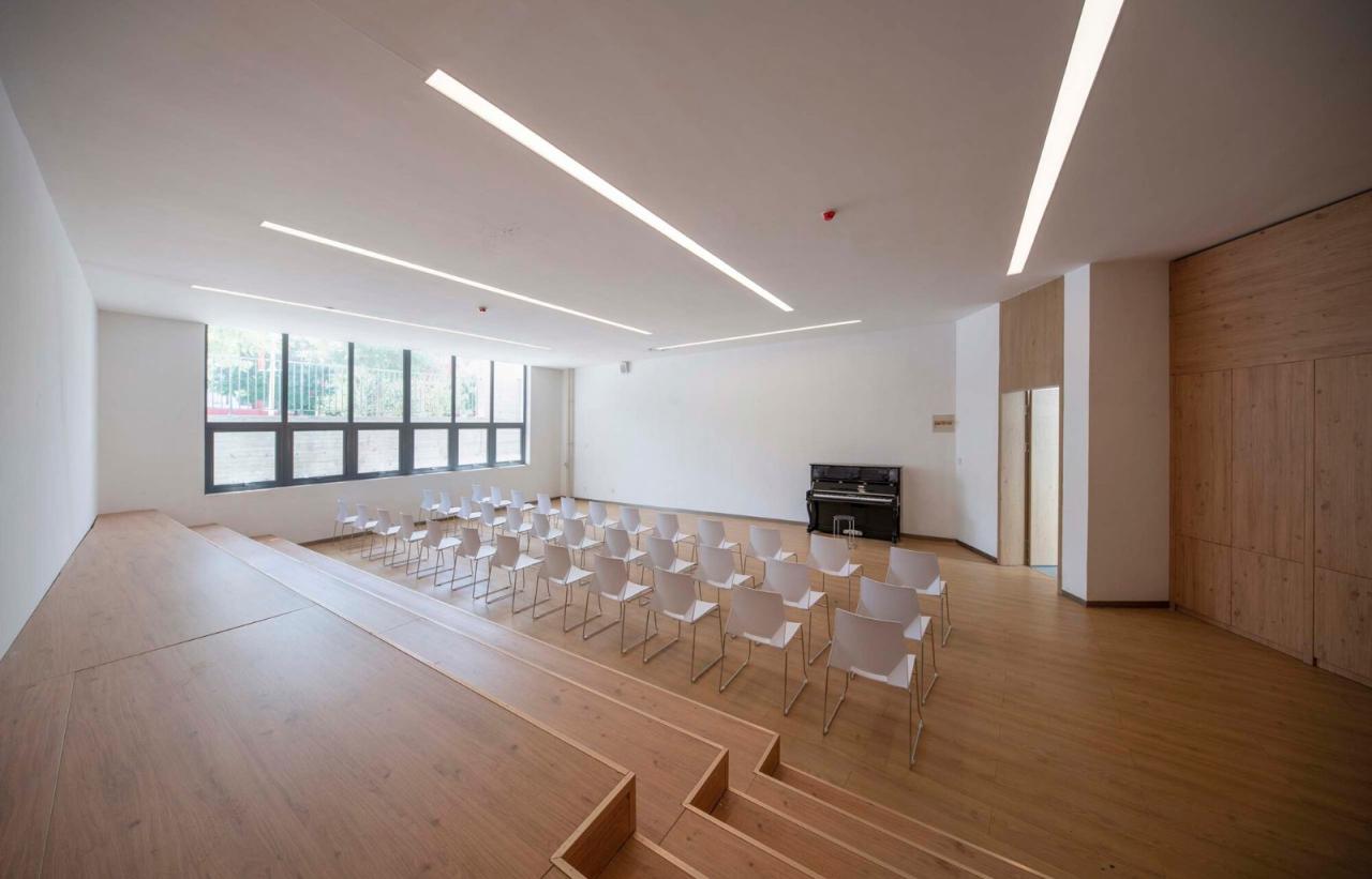 BIM建筑|友兰中学图艺综合楼 / WAU建筑事务所