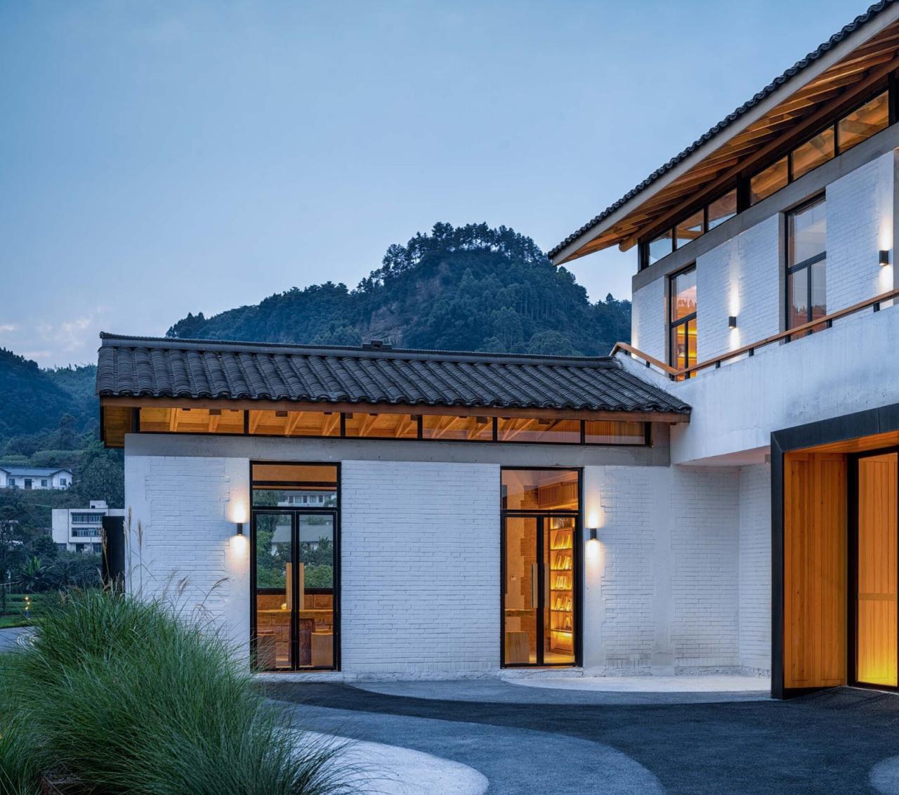 BIM建筑|安石乡村书局 / 锋茂建筑