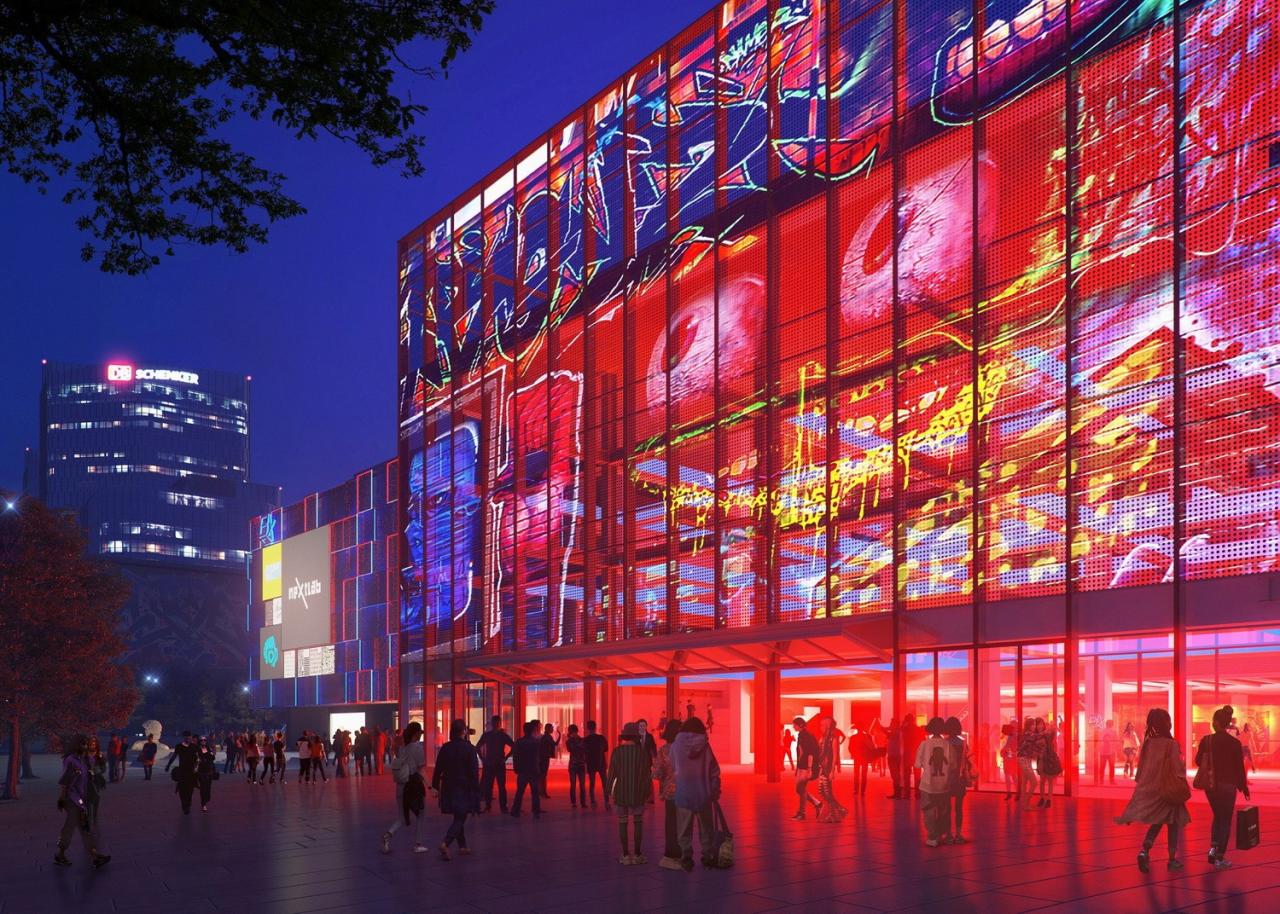 BIM建筑|年轻力中心：一股年轻力即将来袭，北京北京! / THE BOX朝外