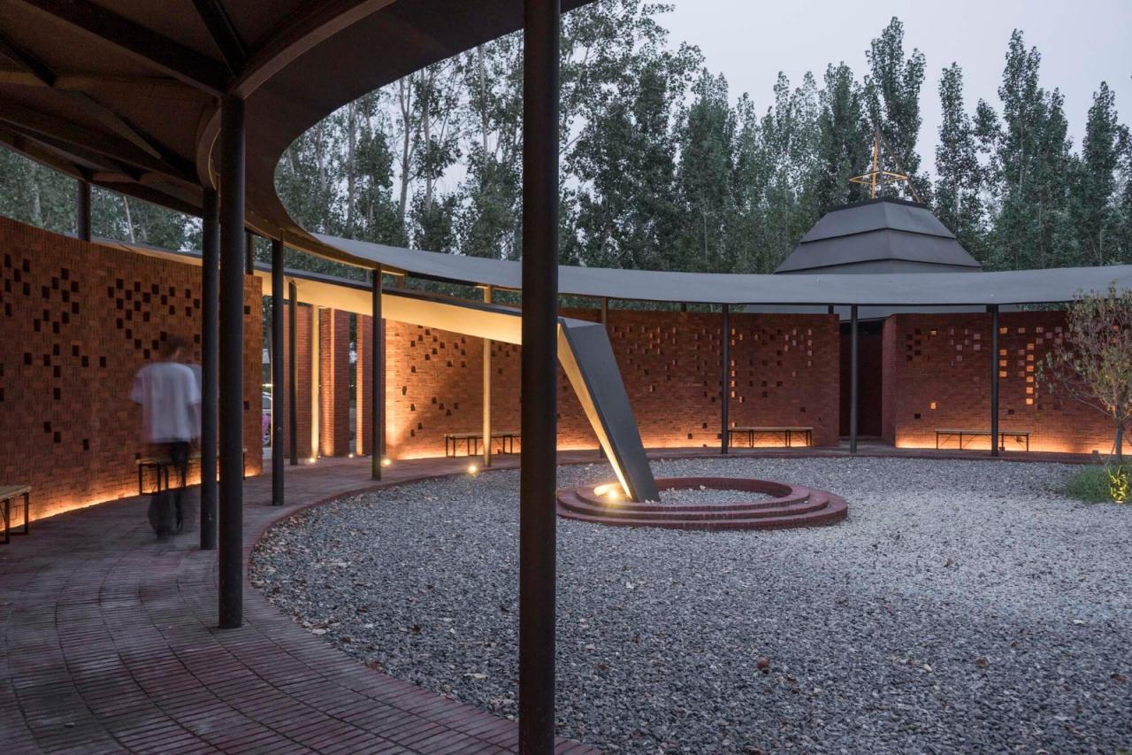 BIM建筑|云寨村社区活动中心 / 清华大学建筑设计研究院