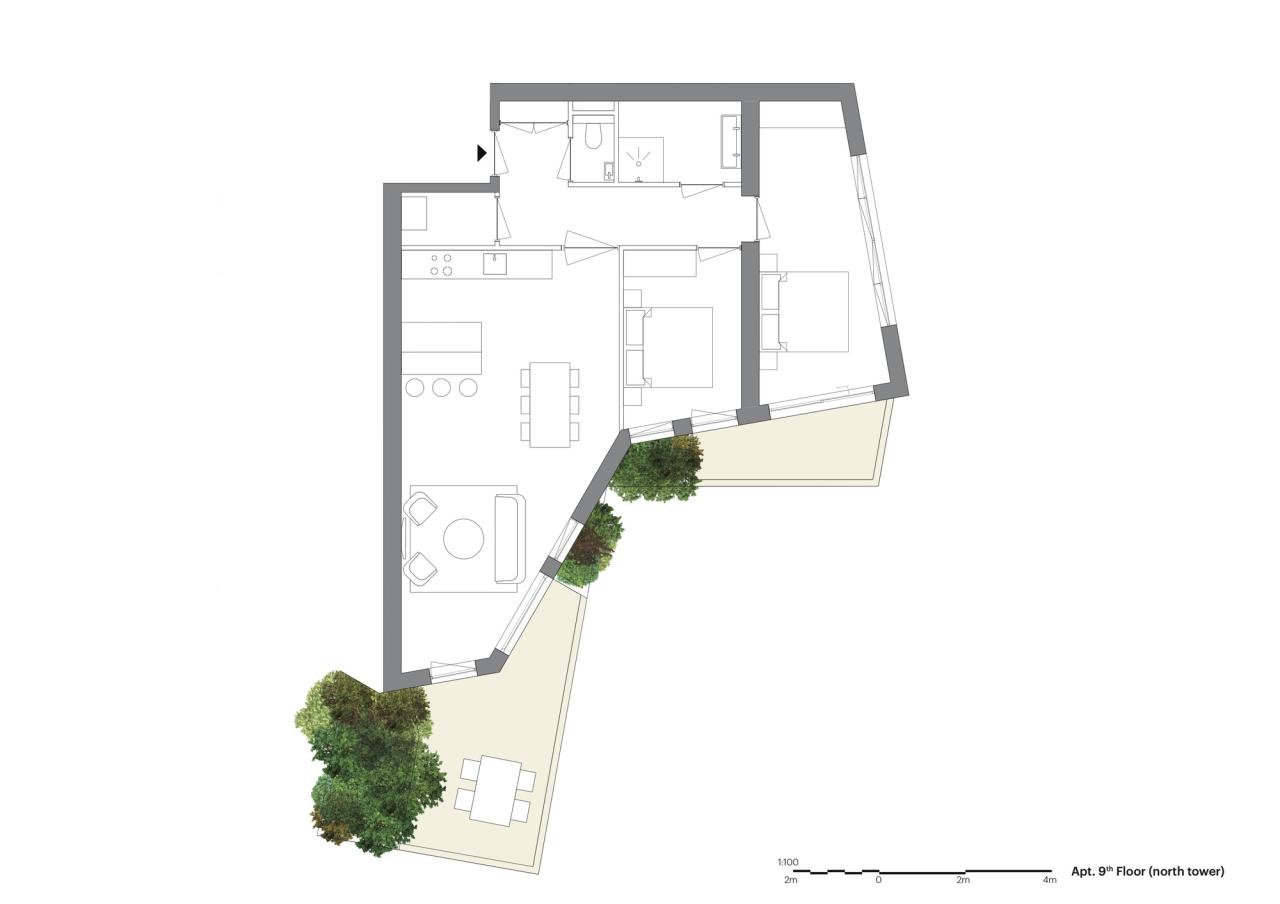 BIM建筑|“山谷”塔楼群 / MVRDV