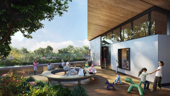 BIM建筑|NBBJ为神经多样性儿童设计净零学校