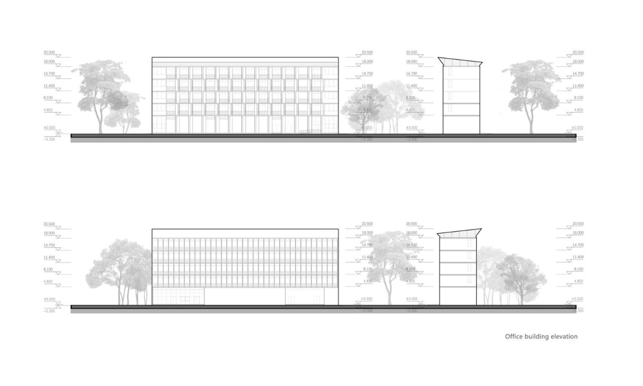 BIM建筑|郑州航空港第八安置区配套中学暨郑州第130中学 / 上海联创设计集团