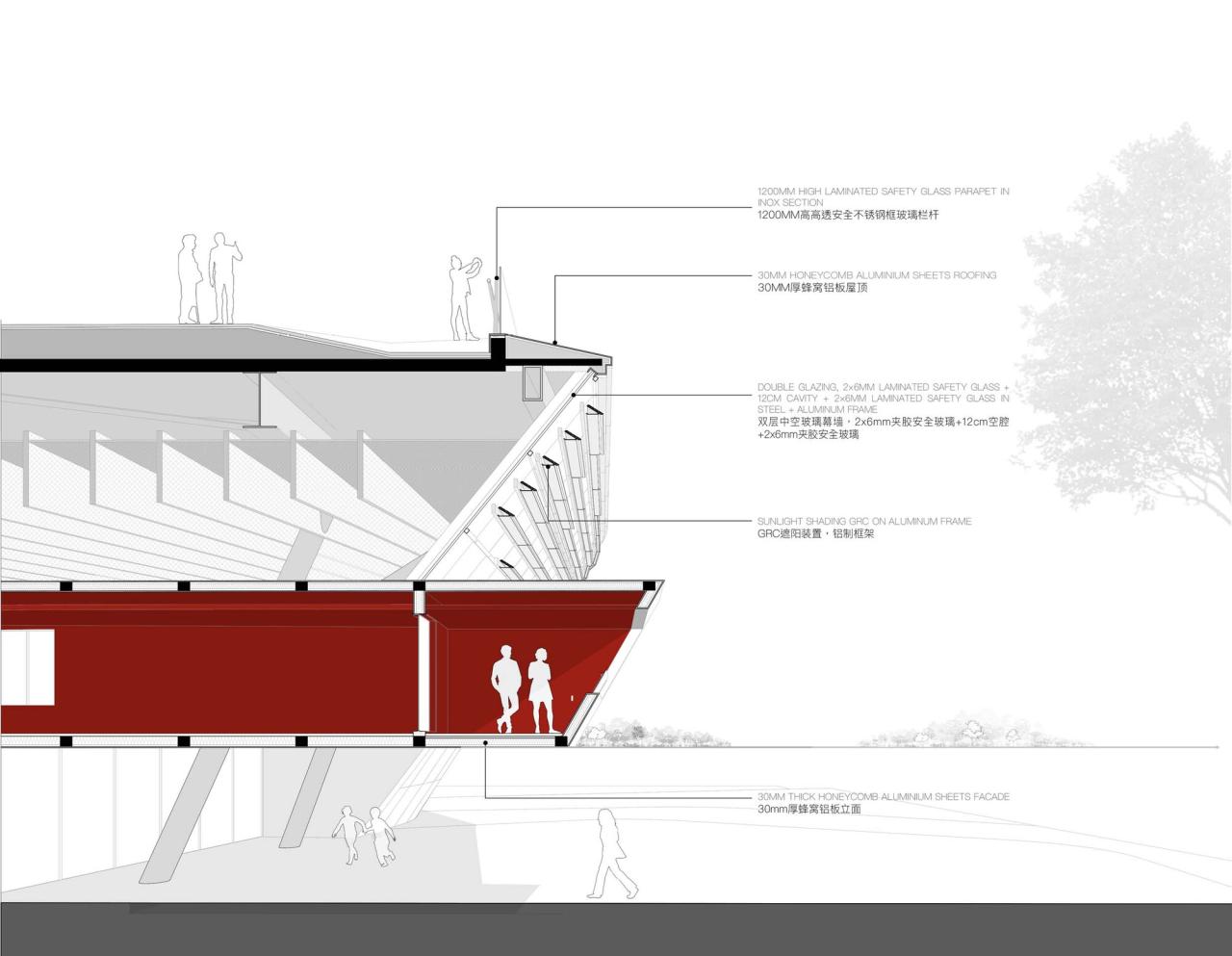 BIM建筑|成都天府路演艺术中心 / 天仝建筑