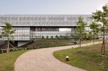 BIM建筑|韩国现代集团全球合作伙伴中心+庆州大学校园区 / Hyunjun Mihn + mp_art architects-BIM建筑网