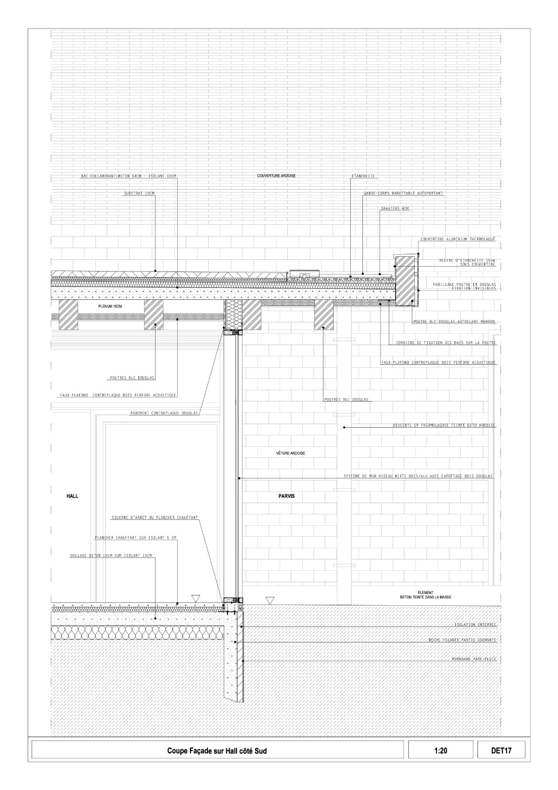 BIM建筑|Les Coteaux Fleuris 学校 / HEMAA Architectes + Hesters Oyon