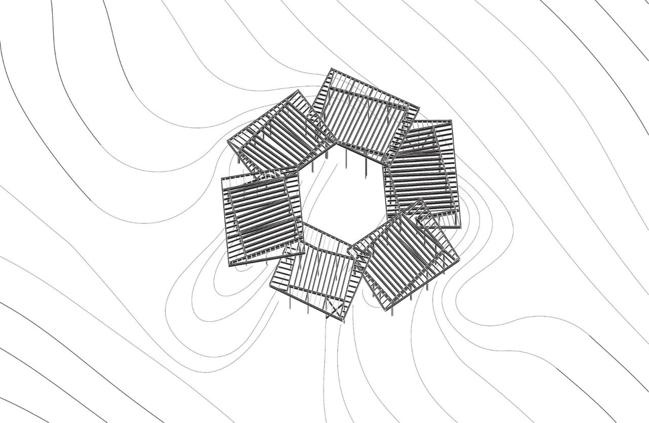 BIM建筑|花之家 / NO ARCHITECTURE