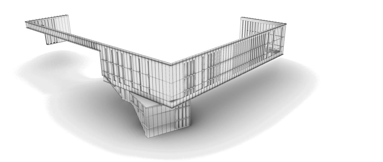 BIM建筑|Glorya Kaufman 表演艺术中心 / AUX Architecture