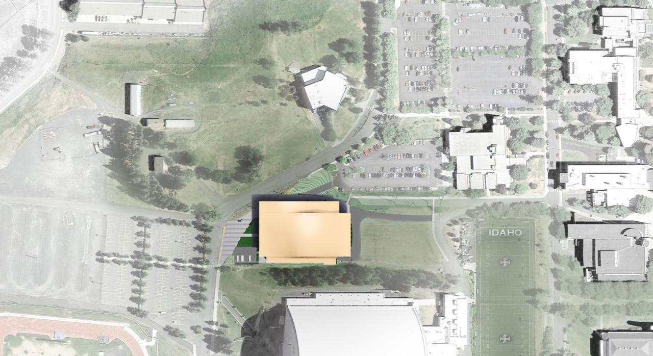 BIM建筑|爱达荷大学中央信用合作社体育馆 / Opsis Architecture