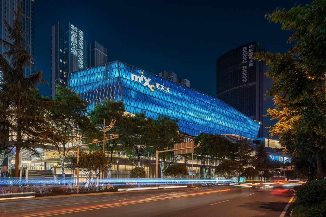 BIM建筑|武汉万象城：“水晶之冠”，光之“万象”/ GD大观国际