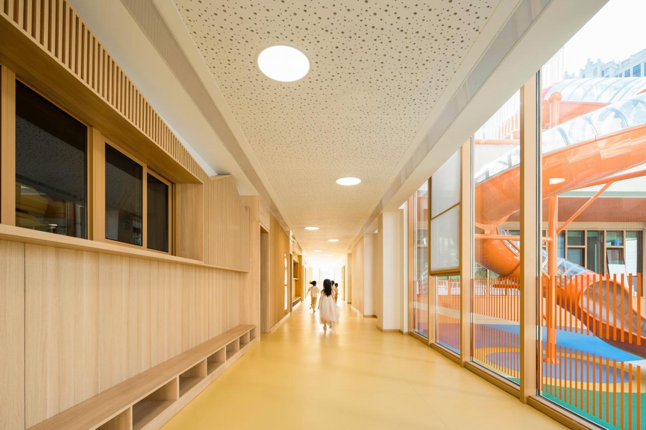 BIM建筑|这可能是小城幼儿园的天花板了：陕西安康高新第五幼儿园 / UUA建筑师事务所