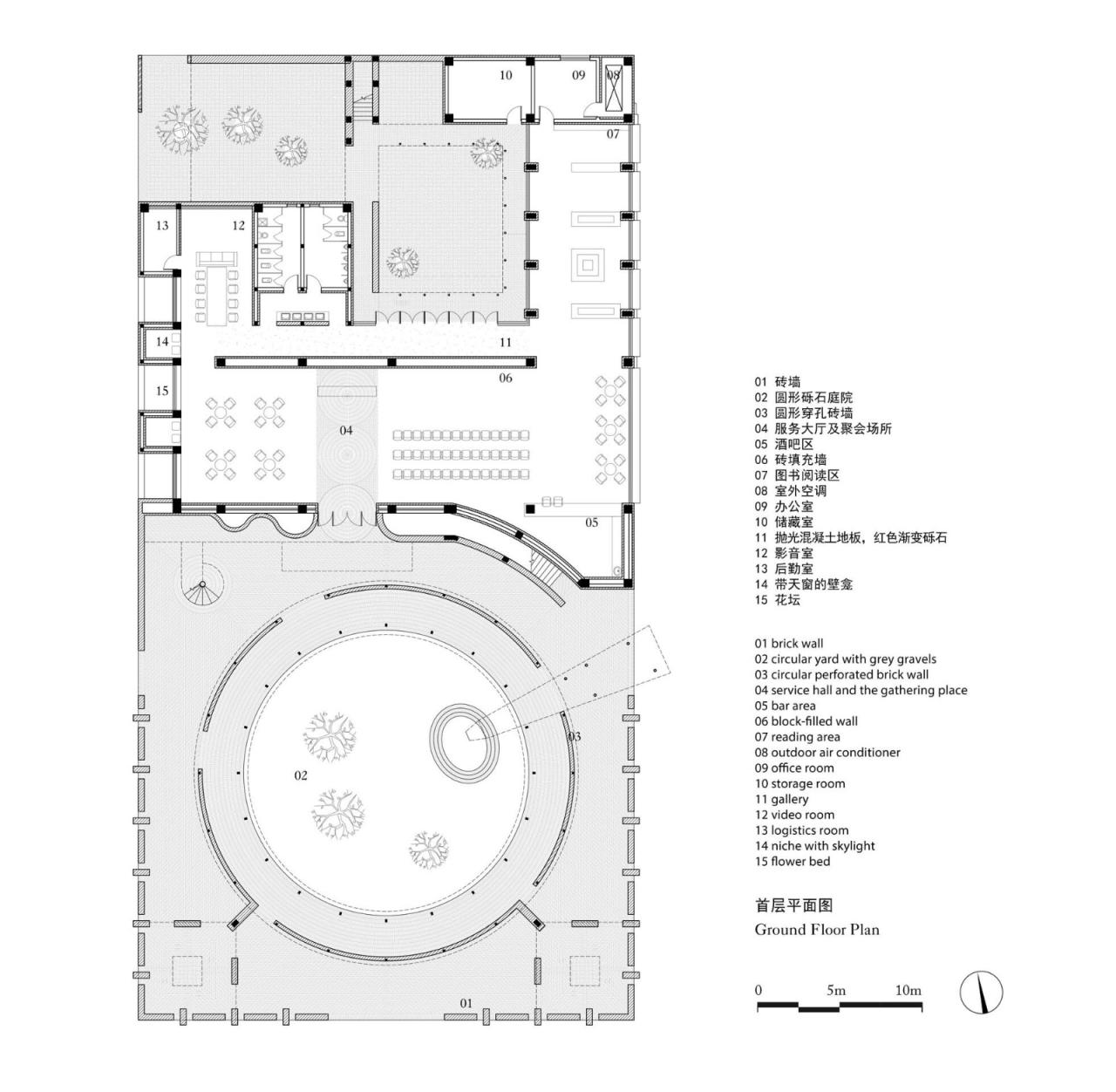 BIM建筑|云寨村社区活动中心 / 清华大学建筑设计研究院