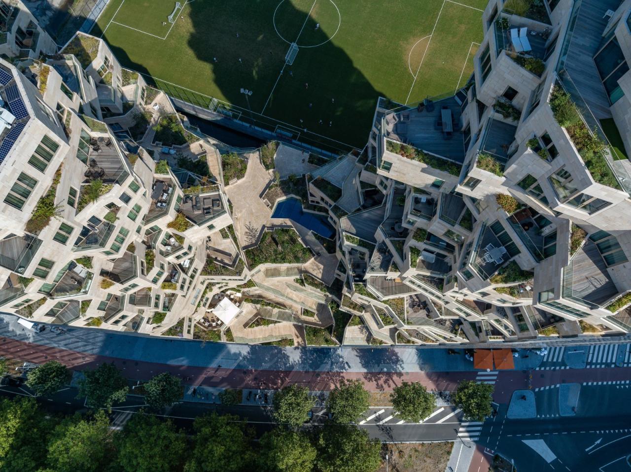 BIM建筑|“山谷”塔楼群 / MVRDV