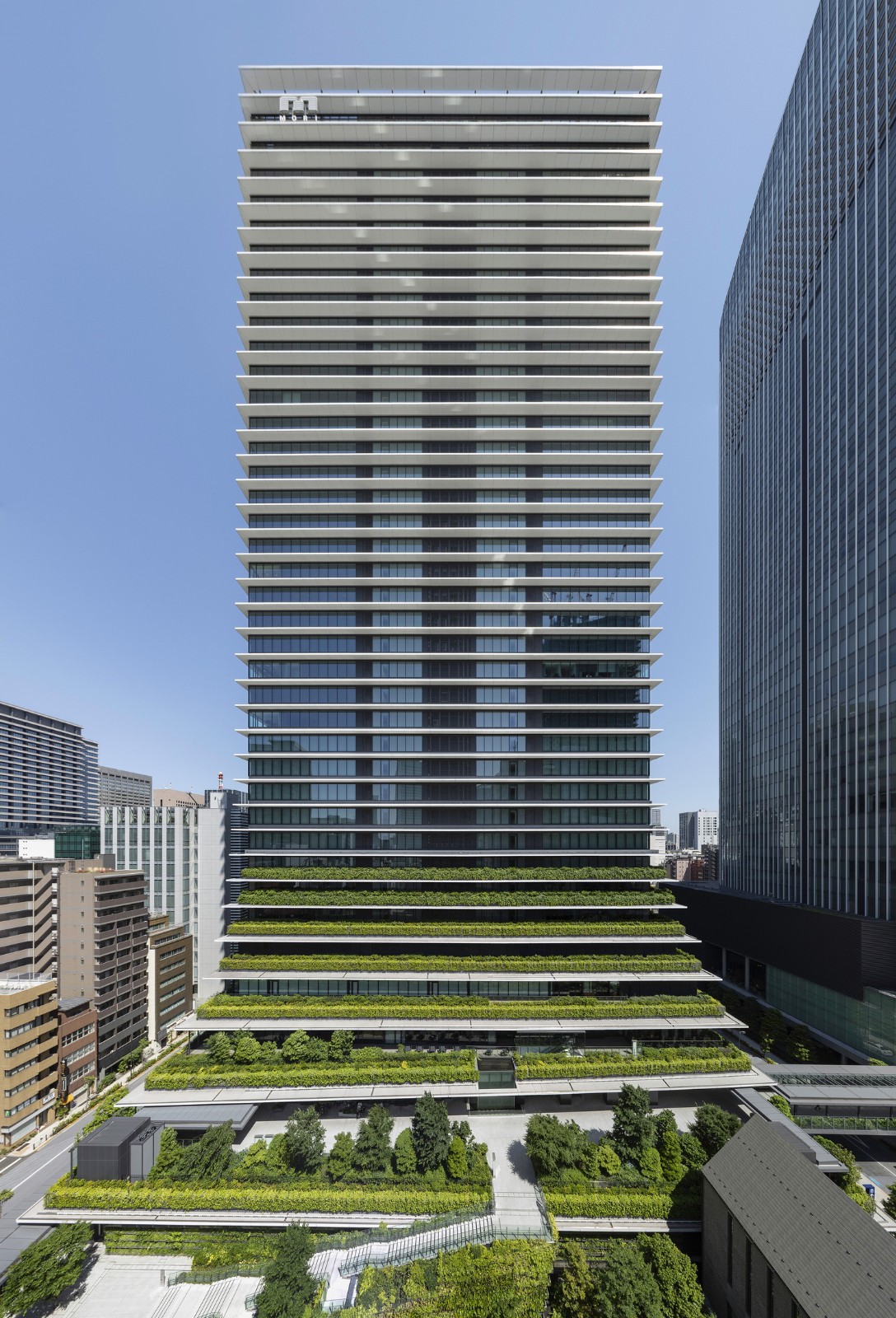 BIM建筑|东京最高区，虎之门之丘 / ingenhoven architects