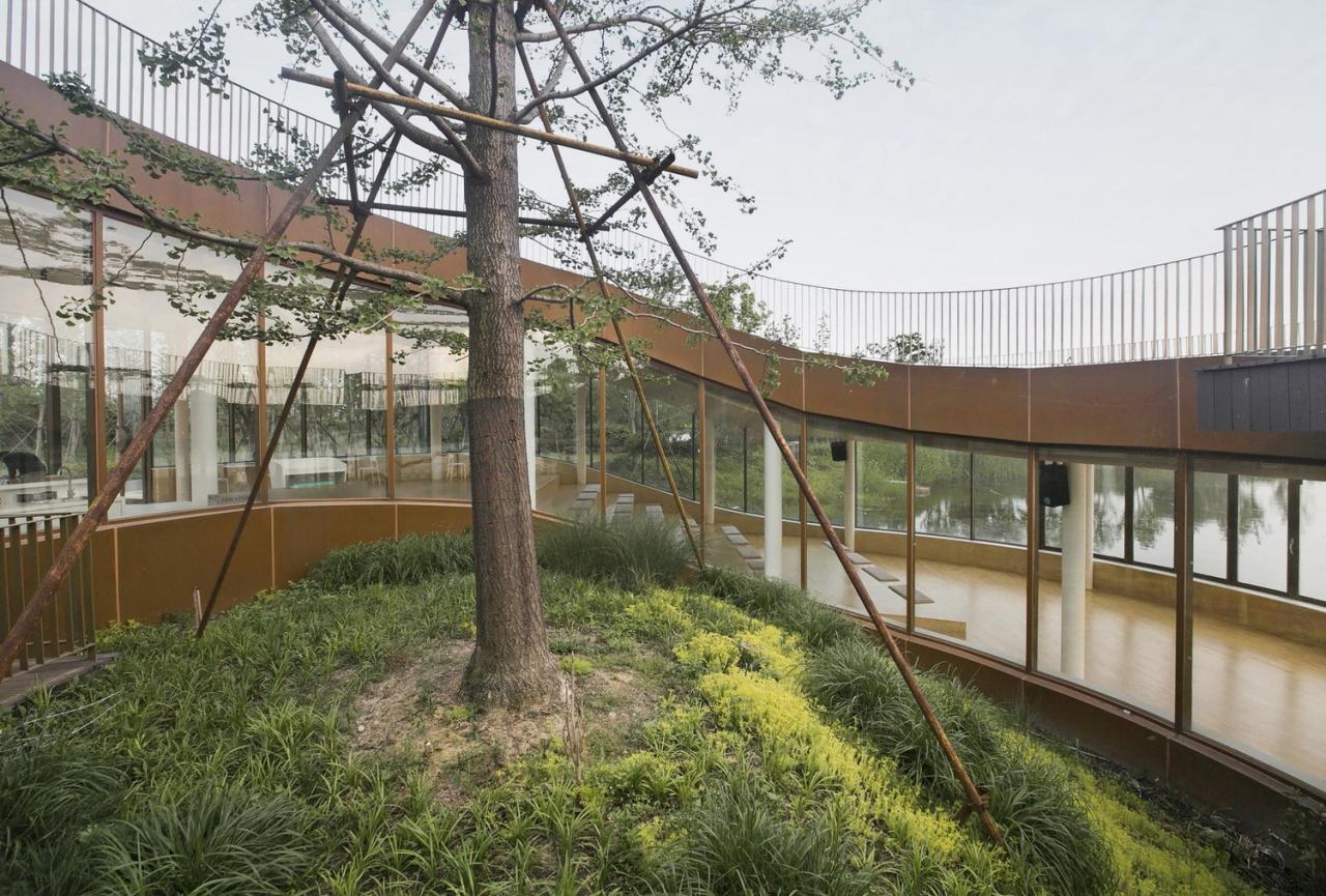 BIM建筑|湖畔剧场 / 禾下建筑社 + MADAM