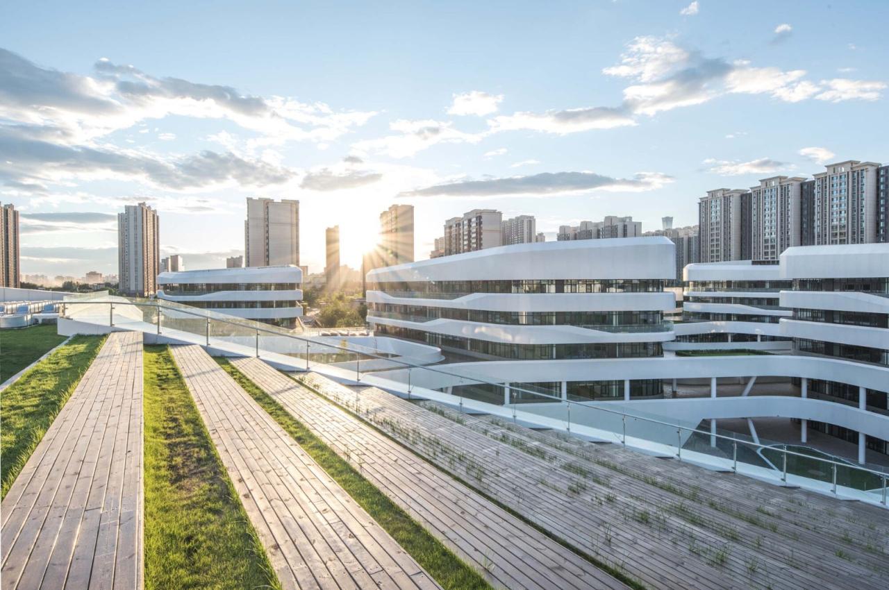 BIM建筑|清华大学附属中学广华学校 / 北京市建筑设计研究院