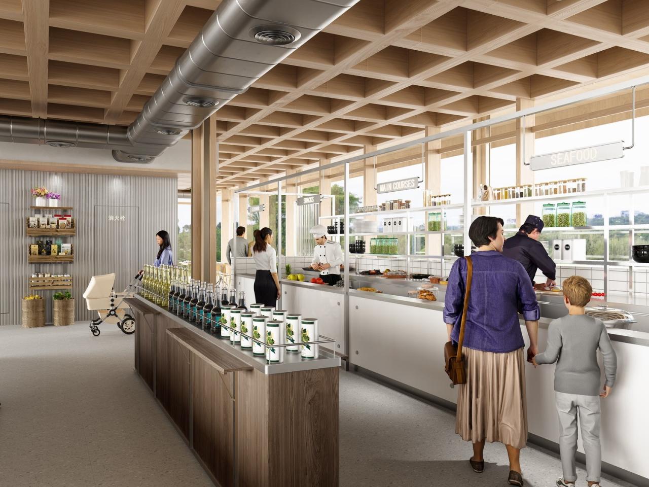 BIM建筑|普罗理想国集市 / a9a建筑设计事务所