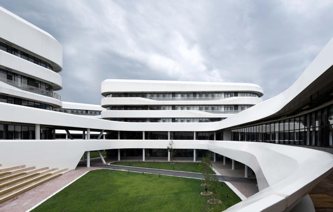 BIM建筑|清华大学附属中学广华学校 / 北京市建筑设计研究院