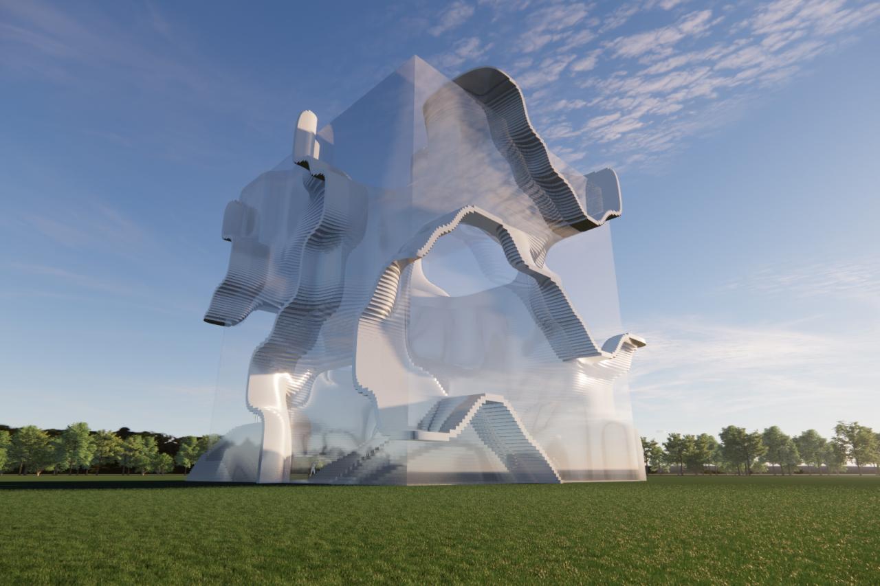 BIM建筑|5个获奖作品，全球最大元宇宙平台Decentraland建筑大赛 / CAA LAB