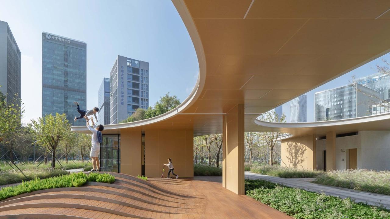 BIM建筑|云之园游客服务建筑 / 一树建筑工作室