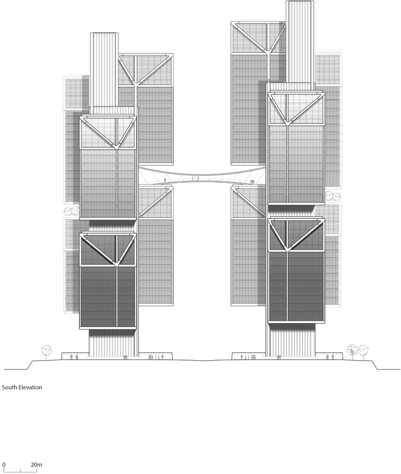 BIM建筑|大疆天空之城 / 福斯特建筑事务所
