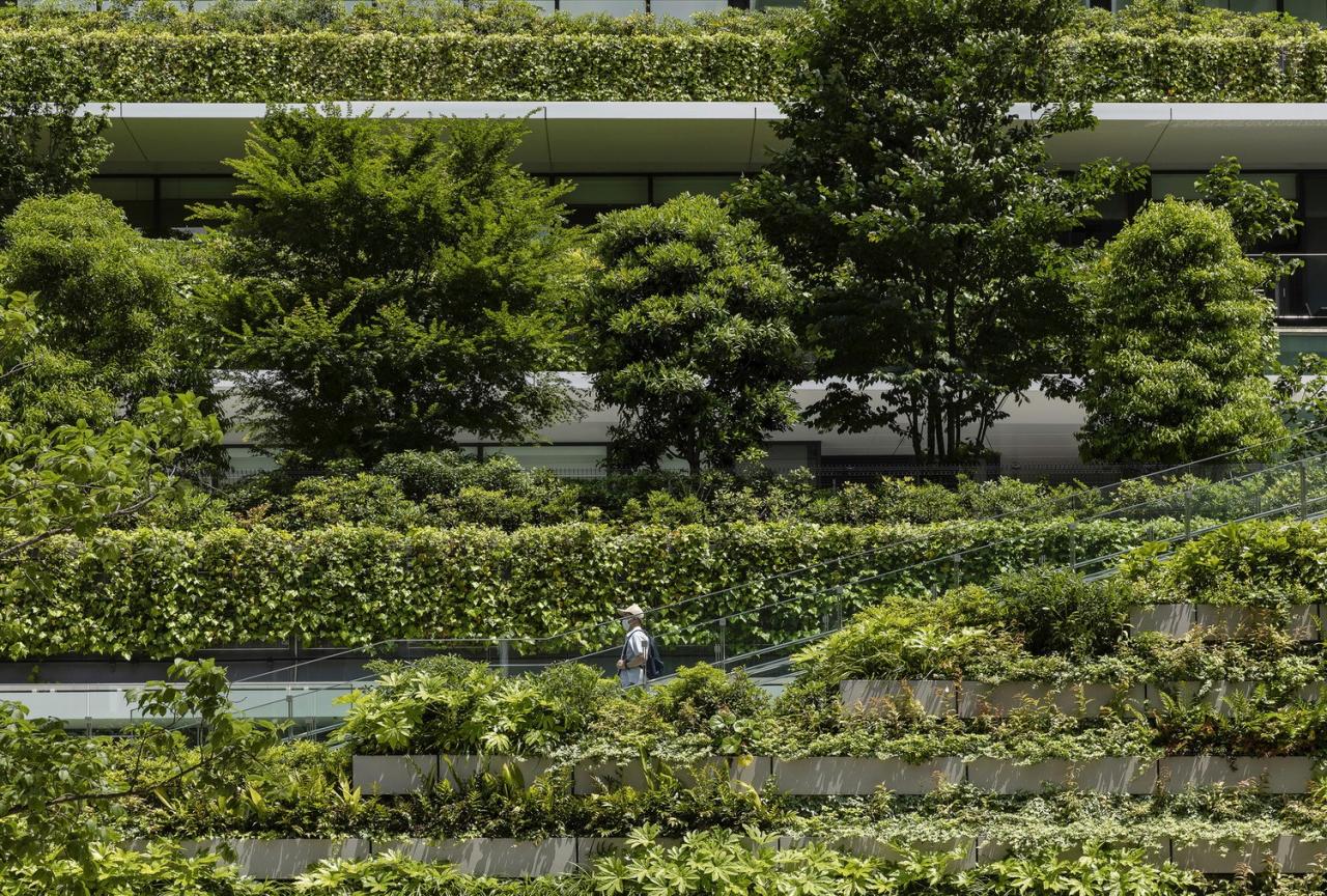 BIM建筑|东京最高区，虎之门之丘 / ingenhoven architects