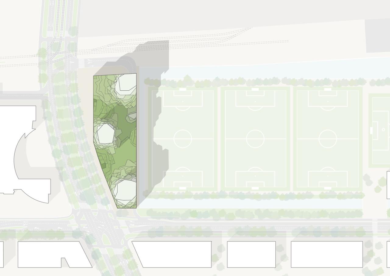 BIM建筑|“山谷”塔楼群 / MVRDV