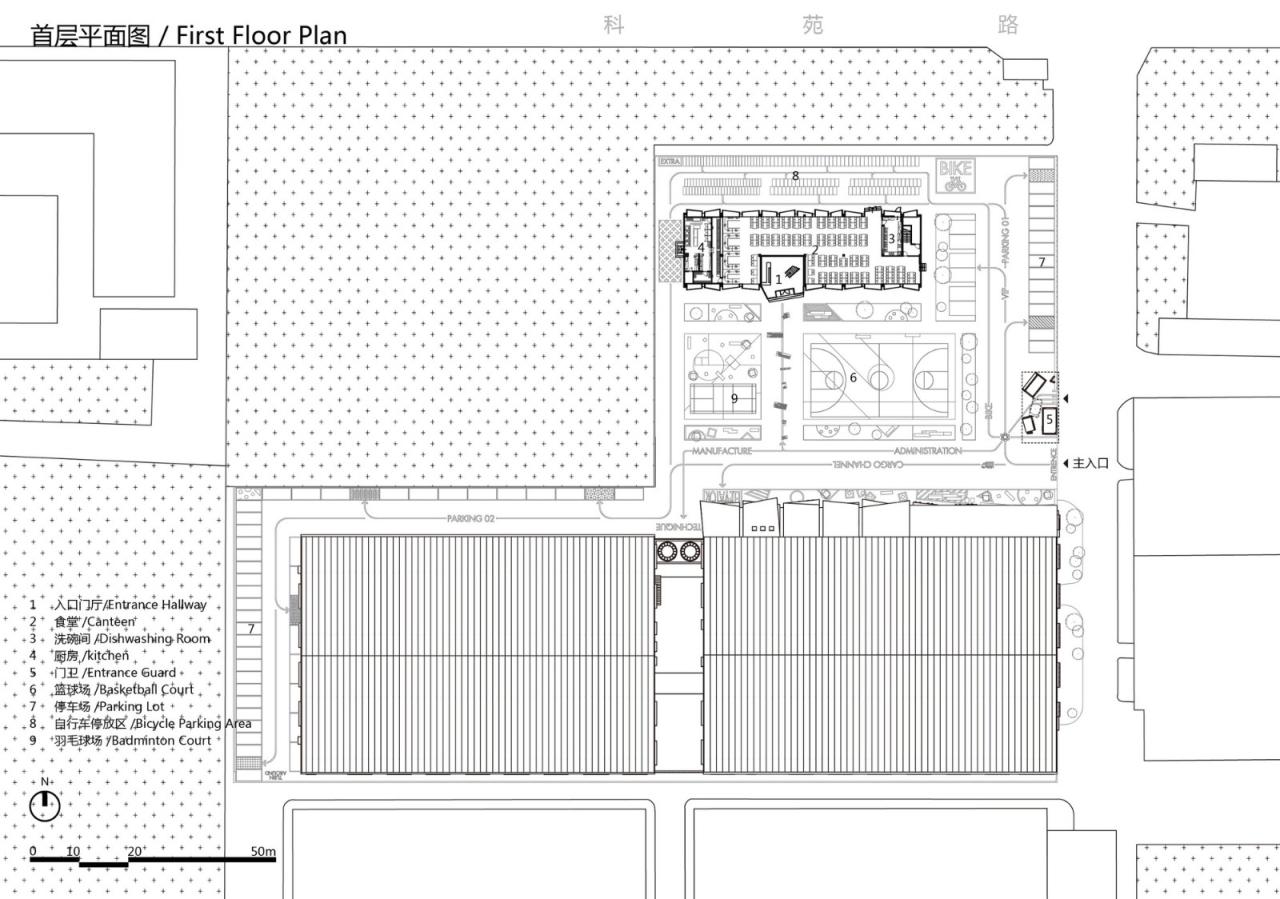 BIM建筑|SMOORE江门工业园改造 / 厘米制造