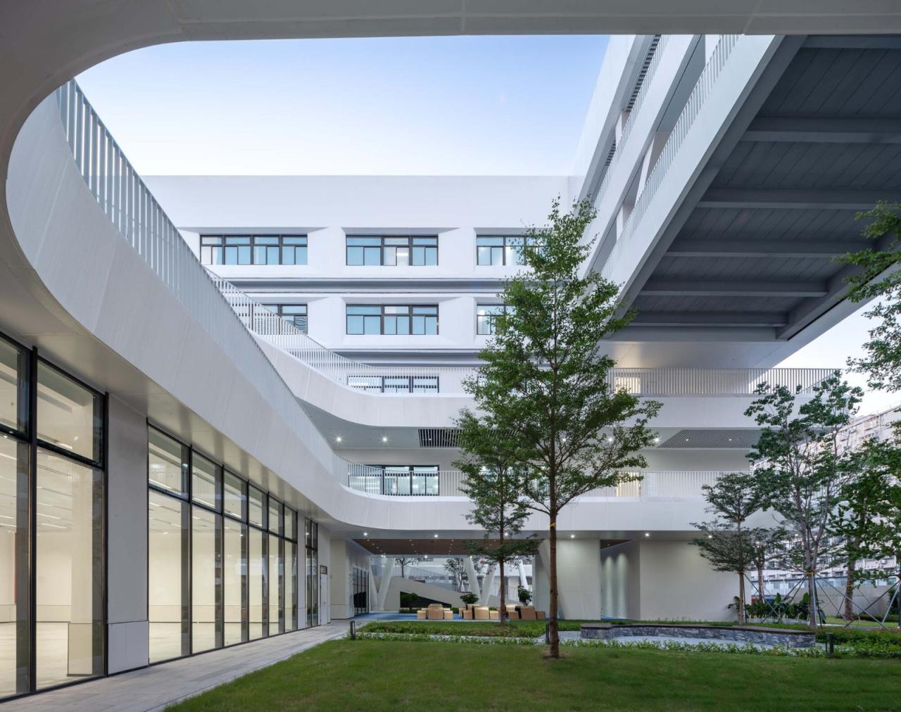 BIM建筑|深圳市红山中学 / 华阳国际设计